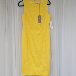 Brand new Eva Mendes NY and Company yellow dress